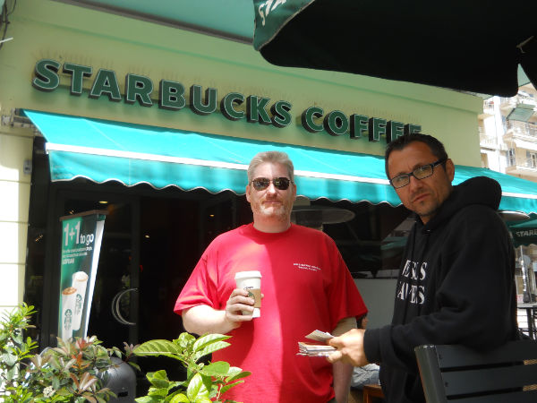 Even missionaries need Starbucks too!