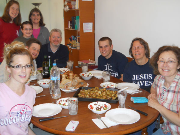 Supper with Logan Family & Friends