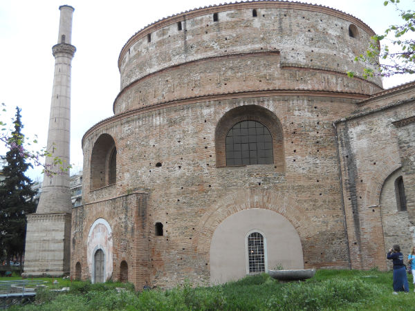 Temple of Zeus with Muslim Prayer Tower